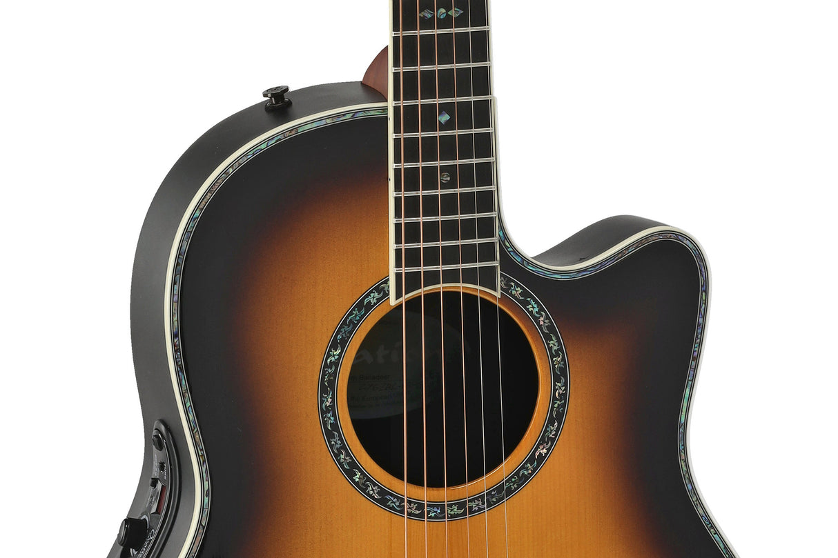 Pro Series Custom Balladeer Deep Contour Vintage Burst