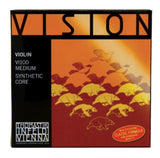 Viulun kielet Vision Synteettinen ydin D Hopeapunos