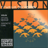 Viulun kielet Vision Titanium Orchestra Synteettinen ydin Medium