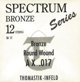 Akustisen kitaran kielet Spectrum irtokielet .057 rw