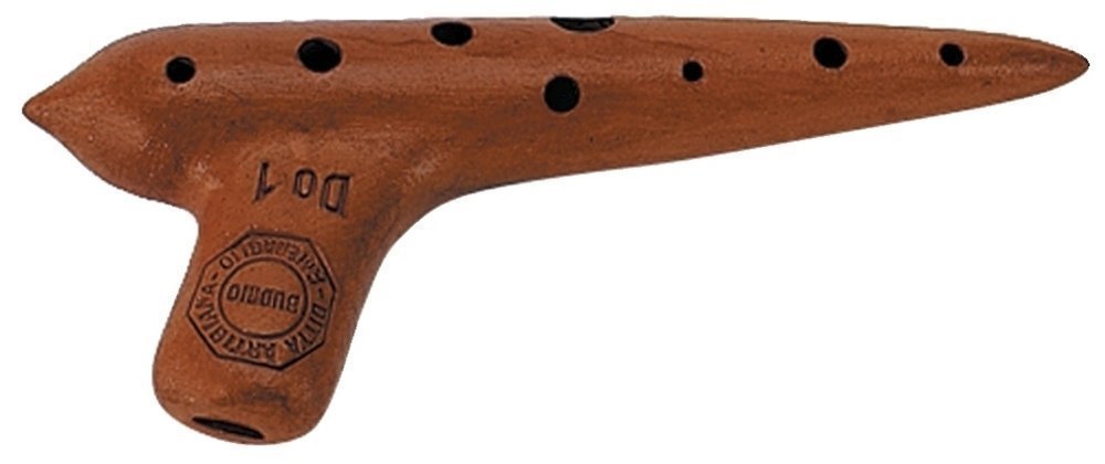 Ocarina Solistimalli C-viritys 13cm Terracotta C1