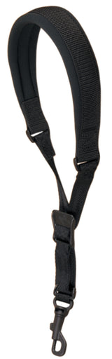 Saksofonin hihna Wick-It Musta Junior, pituus 38,1 - 45,7 cm