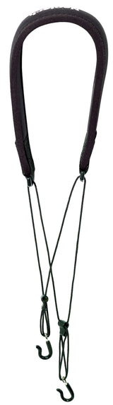 Klarinetin hihna Classic 2-Hook Musta, pituus 41,9 - 55,8 cm