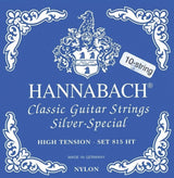 Klassisen kitaran kielet Serie 815 8/10-kieliselle kitaralle / High Tension Silver Special G/3