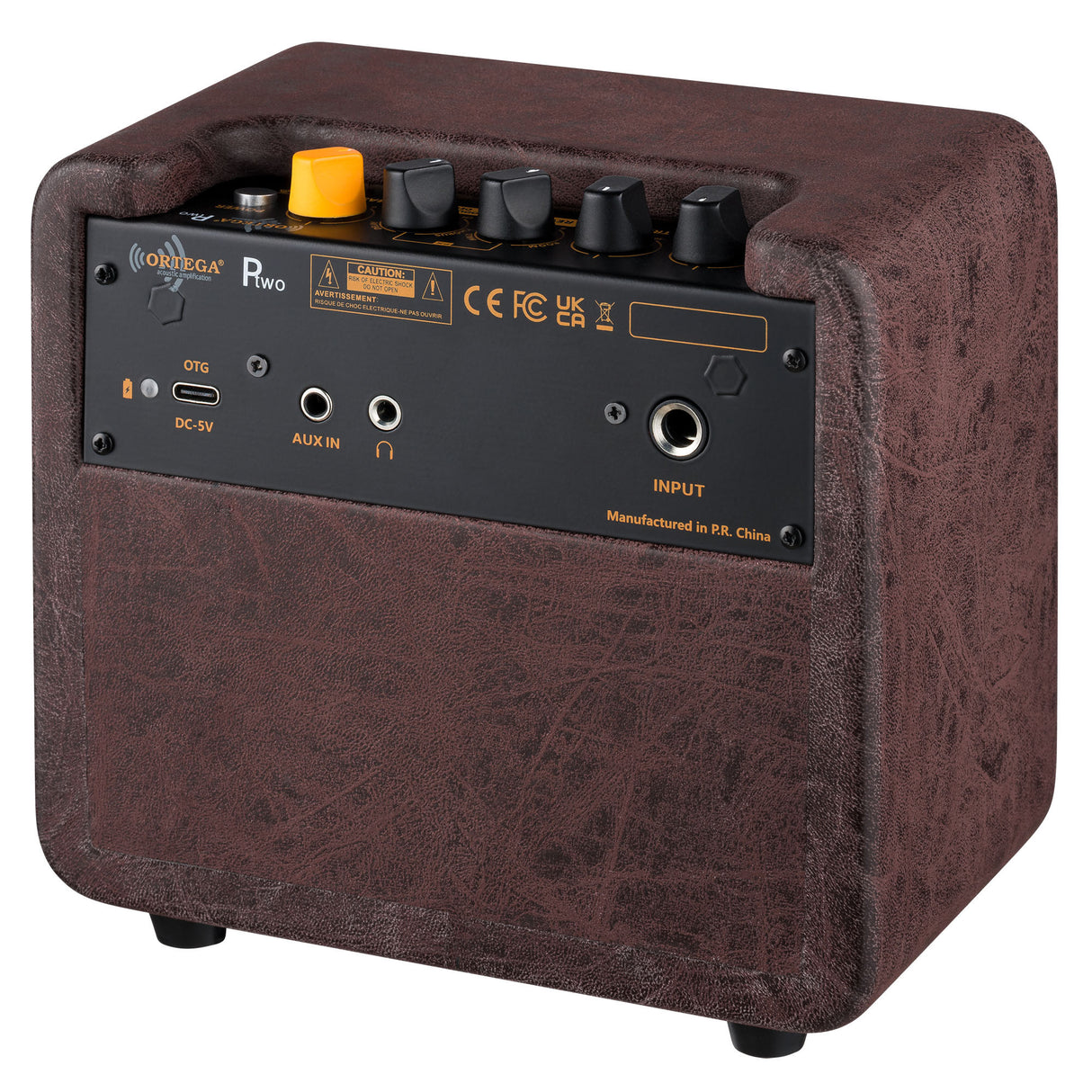 PTWO-BU Vahvistin akustiselle kitaralle, 12 W +laukku