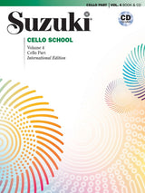 SUZUKI CELLO 4 KIRJA + CD International Edition