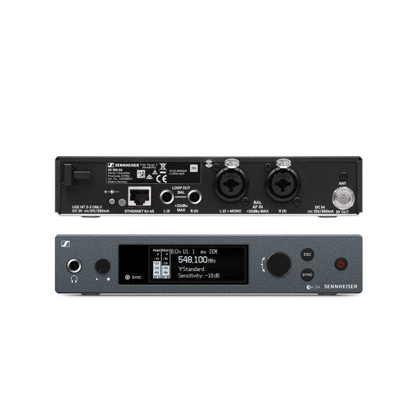 Sennheiser EW IEM G4-TWIN-G Langaton Korvamonitorointijärjestelmä (G-alue)