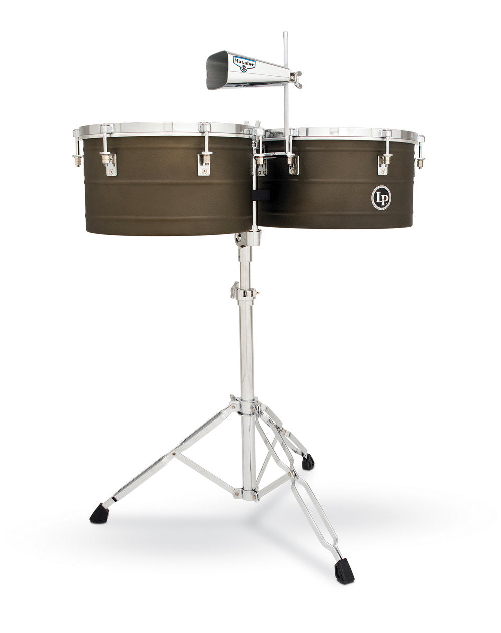 LP Matador Antique Coat Steel Timbales