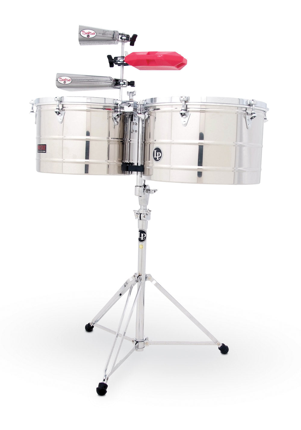 Timbales Prestige Thunder Timbs Ruostumaton teräs