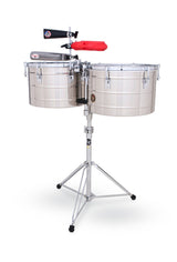 LP Tito Puente Thunder Timbs -Timbales, Ruostumaton teräs