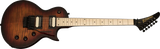 Kramer Assault Plus reverse headstock maple fretboard new logo Bengal Burst