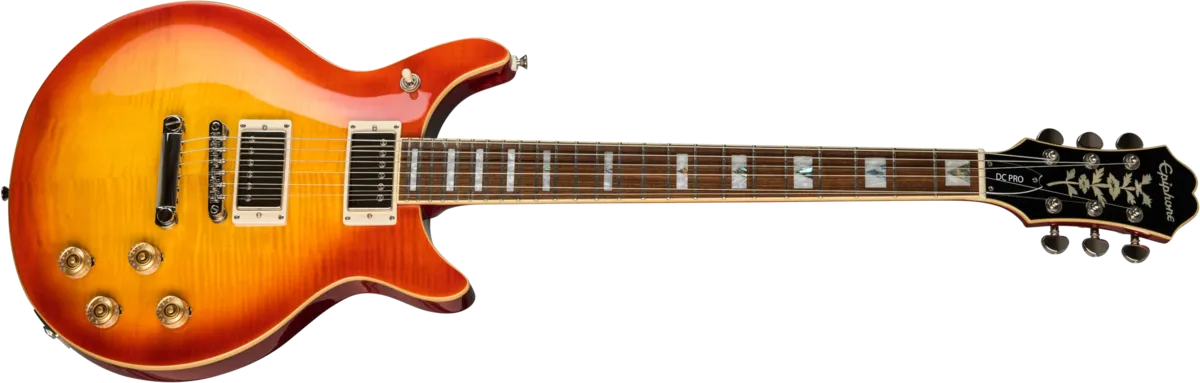 Epiphone DC Pro Faded Cherry Sunburst