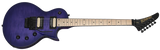 Kramer Assault Plus reverse headstock maple fretboard Trans Purple