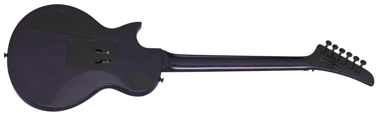 Kramer Assault Plus reverse headstock maple fretboard Trans Purple