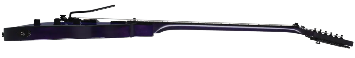 Kramer Assault Plus reverse headstock maple fretboard Trans Purple