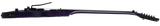 Kramer Assault Plus reverse headstock maple fretboard Trans Purple