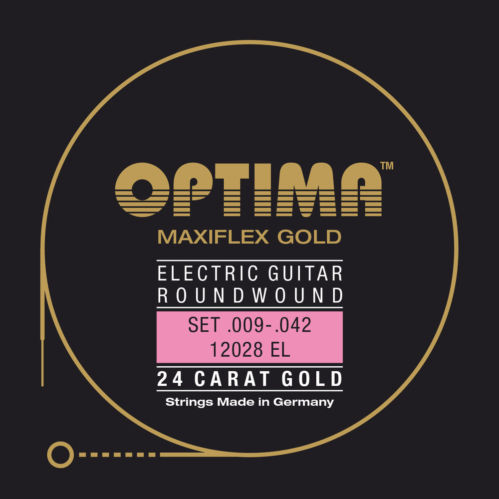 Sähkökitaran kielet Gold Strings. Maxiflex D4 .026w