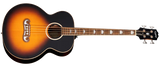 Epiphone El Capitan J200 Studio Bass Fishman Sonitone Agd Vtge Sbst Gloss