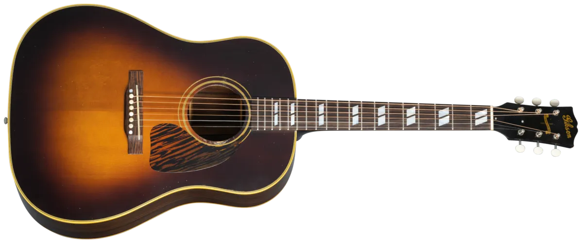 Gibson 1942 Banner Southern Jumbo Light Aged Vintage Sunburst