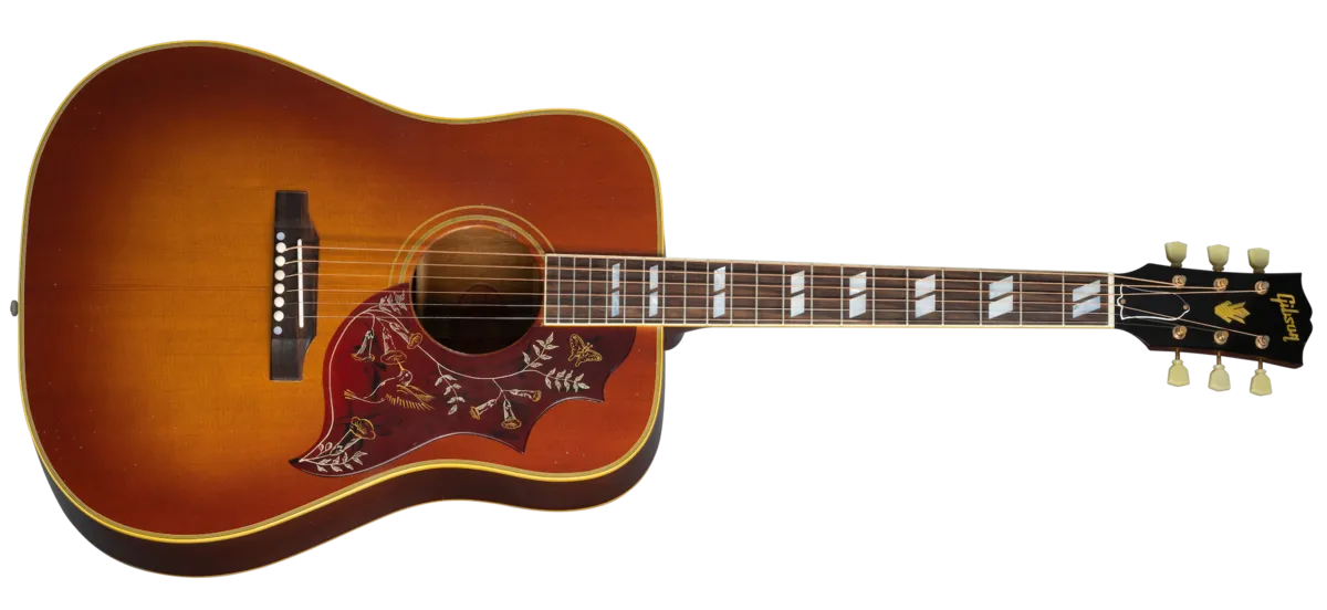 Gibson 1960 Hummingbird Light Aged Heritage Cherry Sunburst