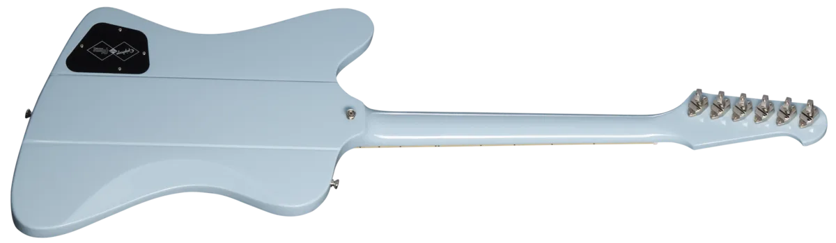 Epiphone 1963 Firebird V Maestro Vibrola Incl Hard Case Frost Blue