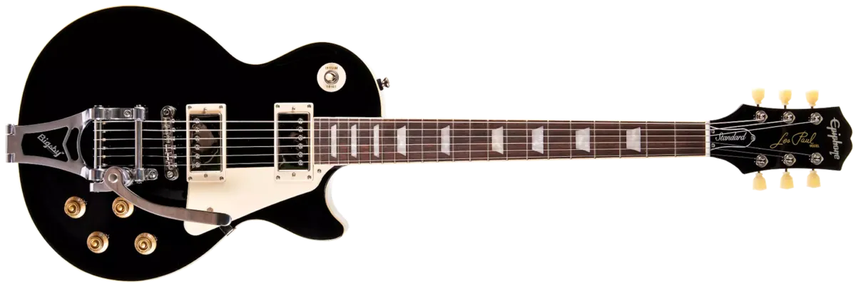 Epiphone Exclusive Les Paul Standard 50s Bigsby (Incl. Premium Gig Bag) Ebony