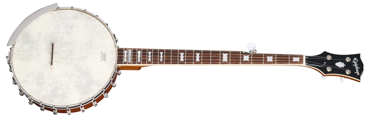 Epiphone Mastertone Bowtie Open Back Banjo Natural