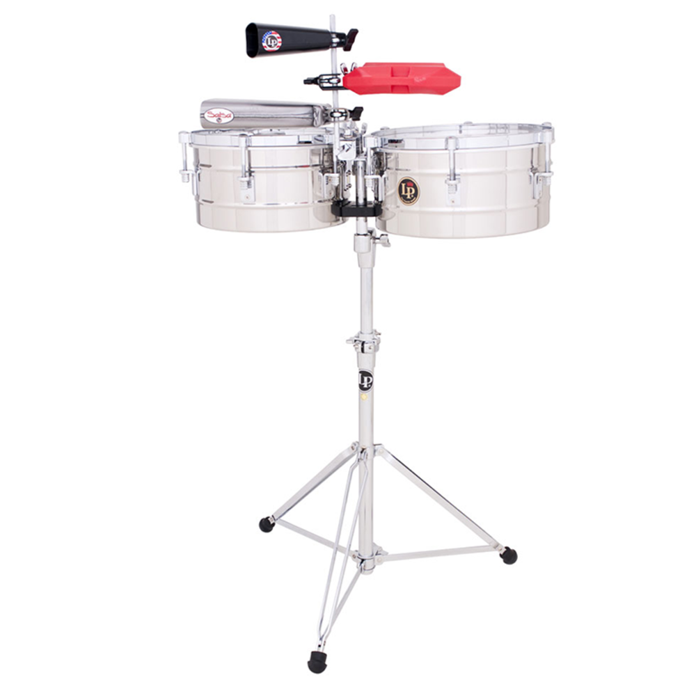 Timbales Tito Puente Stainless Steel 13"/14"