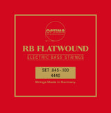 Sähköbasson kielet Optima 4440 RB RB Rickenbacker flatwound, hiottu.; Sarja 4-kielinen
