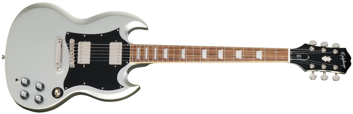Epiphone SG Standard (Incl. Premium Gig Bag) Silver Mist