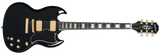 Epiphone SG Custom (2-Hum, Incl. Premium Gig Bag) Ebony
