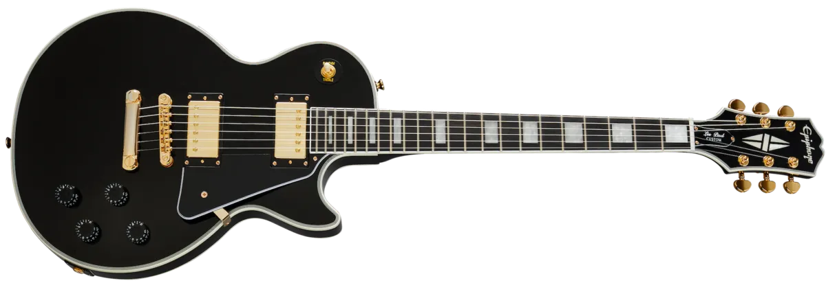 Epiphone Les Paul Custom (Incl. Premium Gig Bag) Ebony