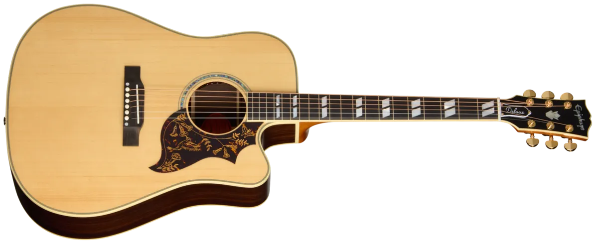 Epiphone Hummingbird Deluxe EC Natural