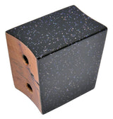 LP Bongo Center Block Comfort Curve 7" & 8 1/2" Black Holo Sparkle