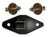Sivulevy Conga Rhombus - CP636 CP640 - Santana WBS220 Fiberglass musta, jauhemaalattu