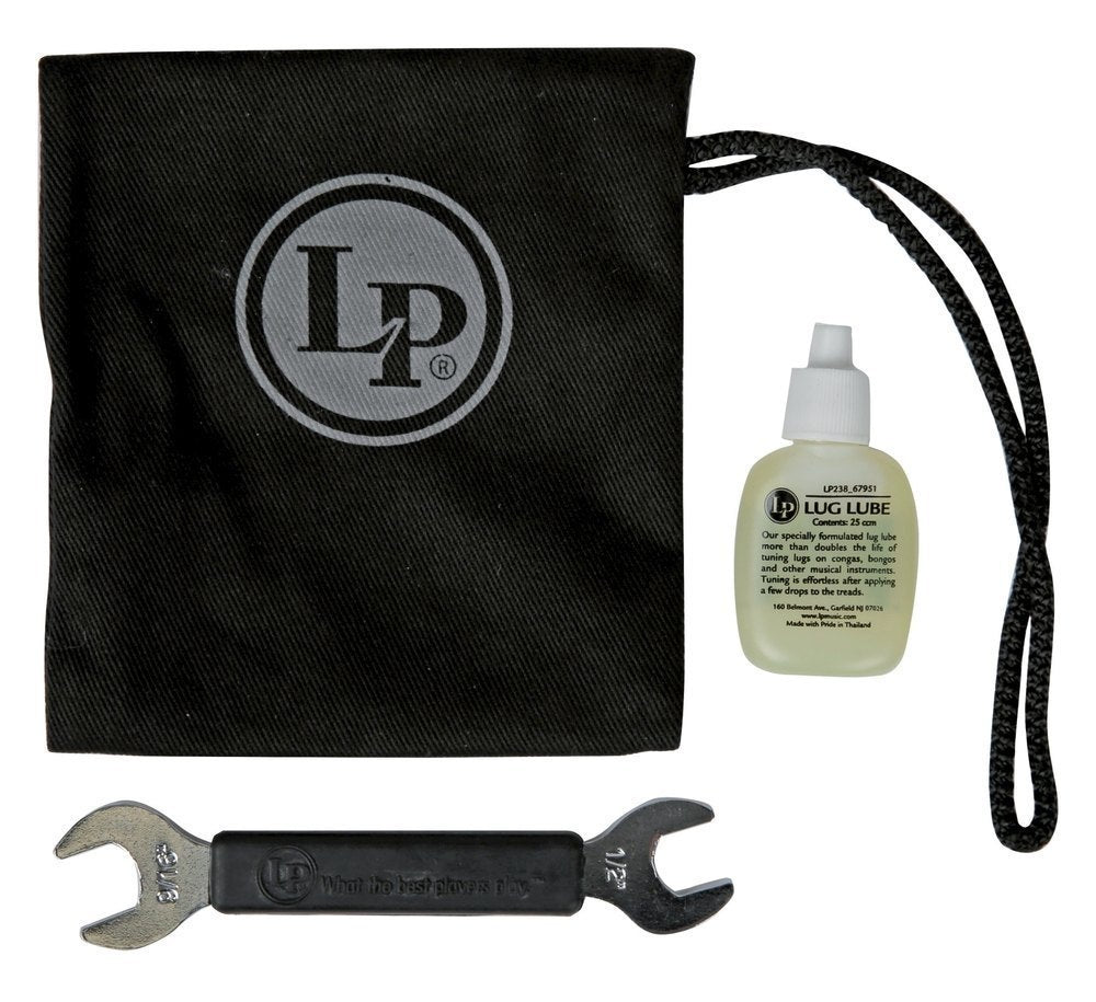 Virityslugien & -ruuvien tarvikkeet Accessory Pouch Pro sis. LP227A viritysavain & LP238 Lug Lube (voiteluöljy)