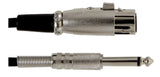 Basic Line P/Y 5 Mikrofonikaapeli XLR - 6,3 mm 5m