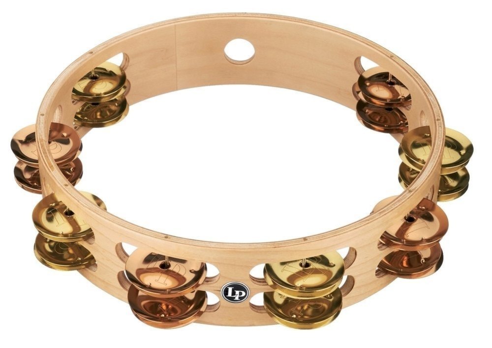 Latin Percussion LP380B-BB Pro 10" Double Row Tambourine