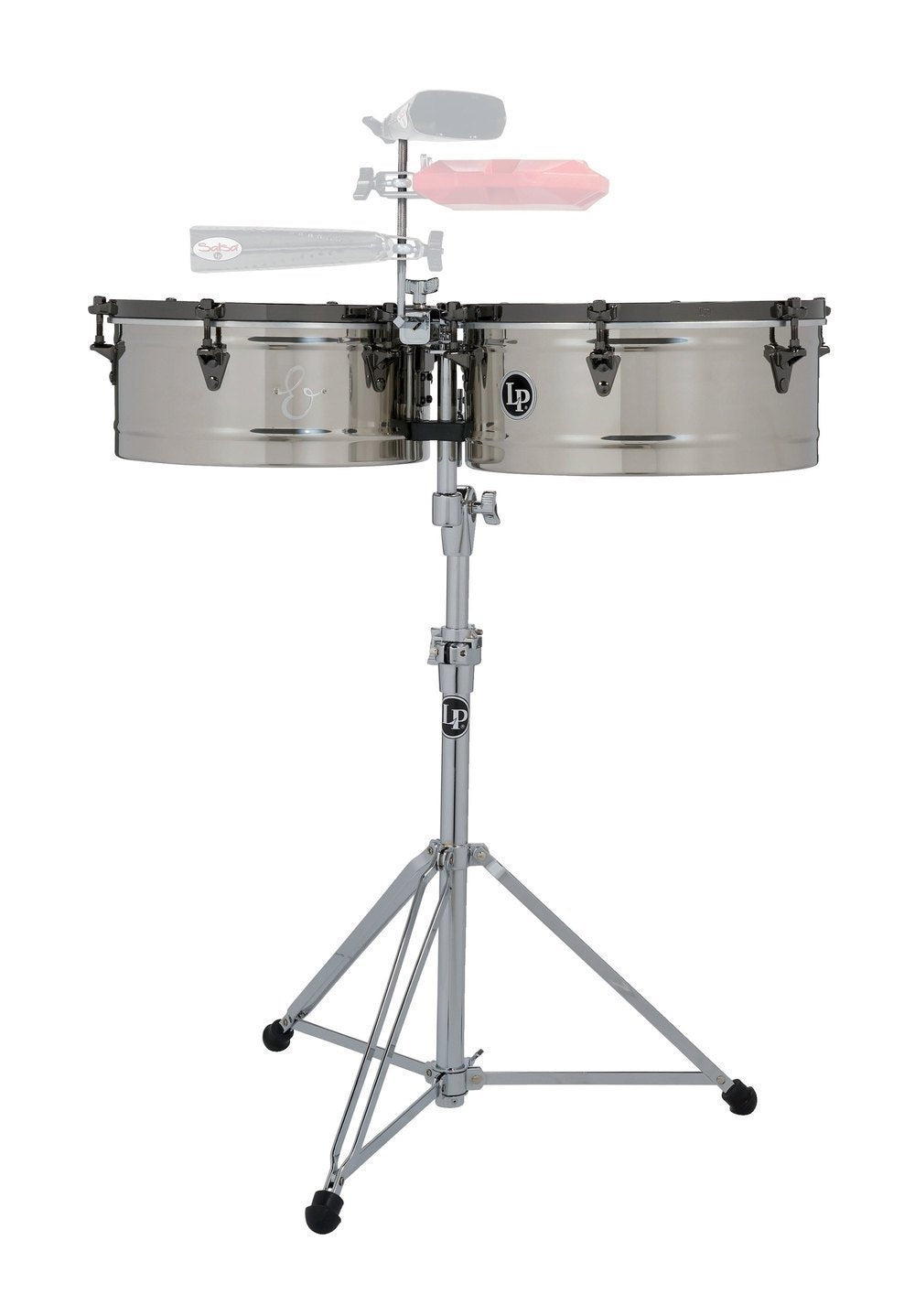 LP E-Class Stainless Steel Timbales 14"/15"