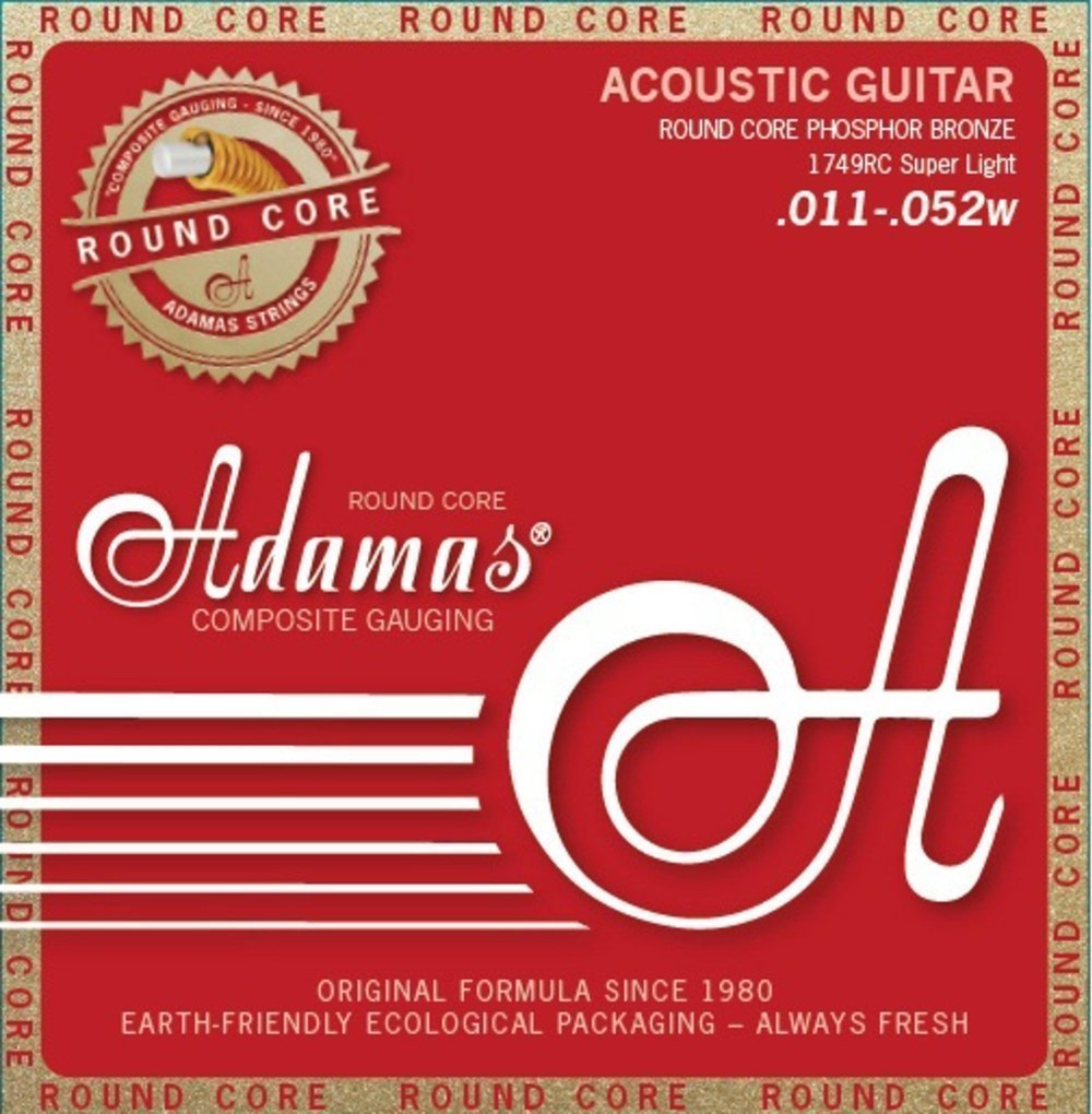 Akustisen kitaran kielet Historic Reissue Phosphor Bronze Round Core Super Light .011-.052
