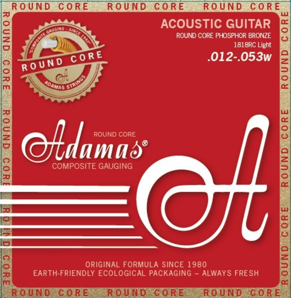 Akustisen kitaran kielet Historic Reissue Phosphor Bronze Round Core Light .012-.053