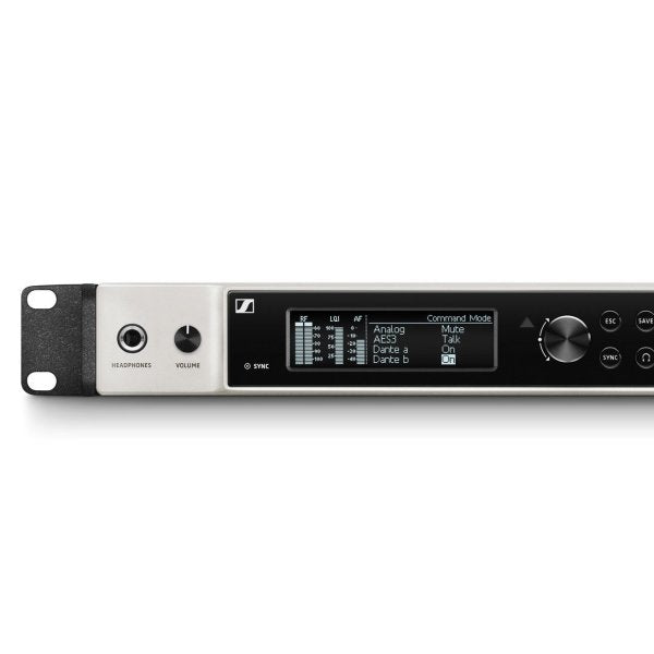 Sennheiser EM 6000 DANTE 2-kanavainen digitaalivastaanotin