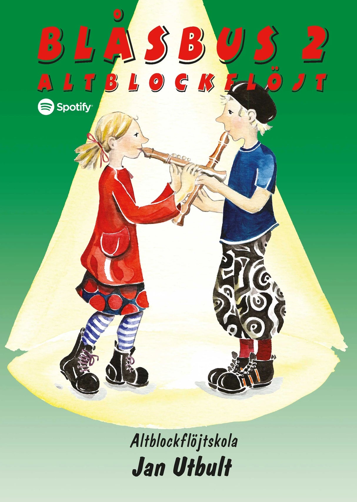 BLÅSBUS 2 ALTBLOCKFLÖJT UTBULT (ILMAN CD:TÄ)