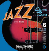 Sähköbasson kielet Jazz Bass series nickel round wound roundcore 6-kielinen sarja