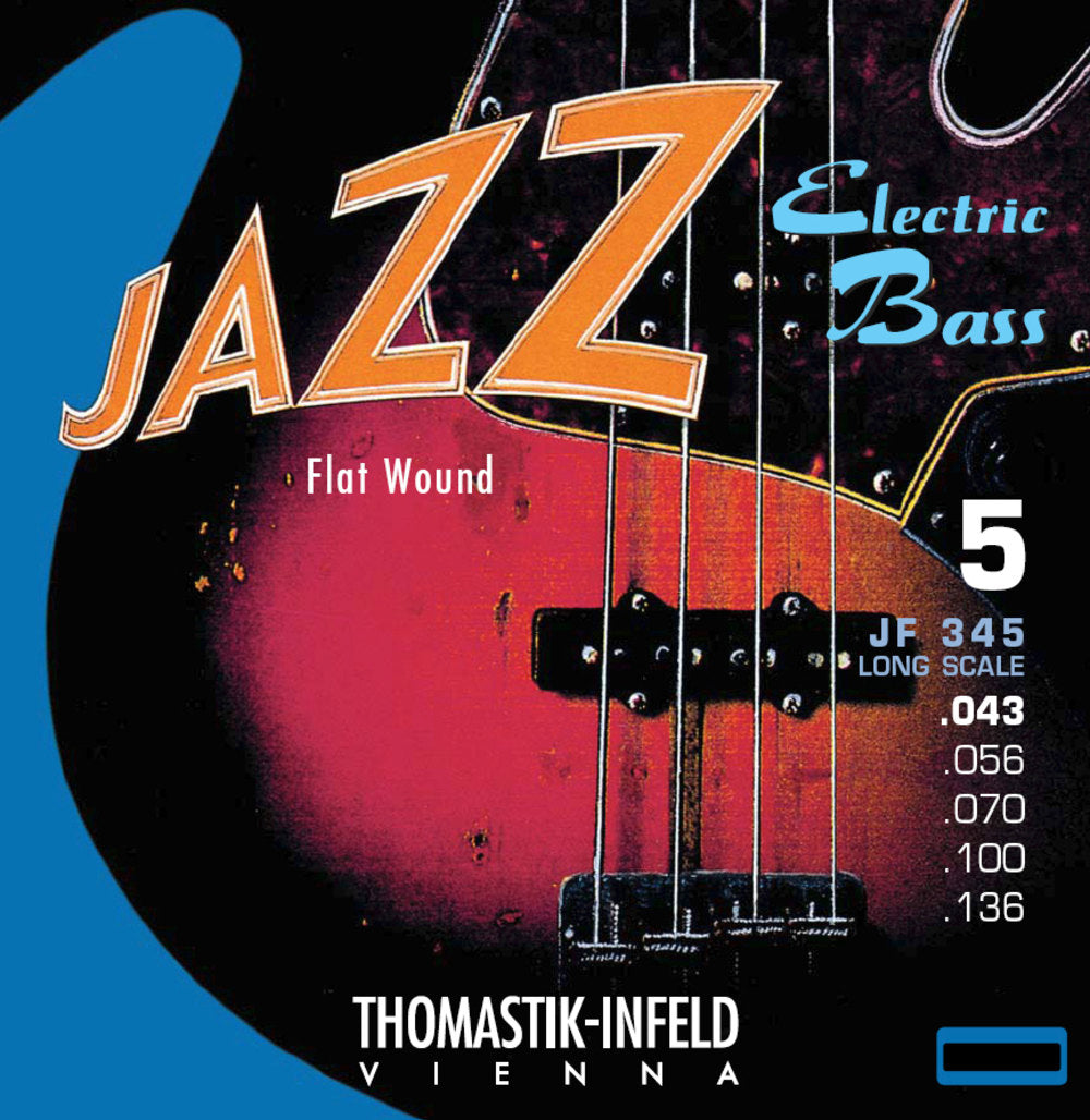 Sähköbasson kielet Jazz Bass series nickel flat wound. Hiottu 0.070