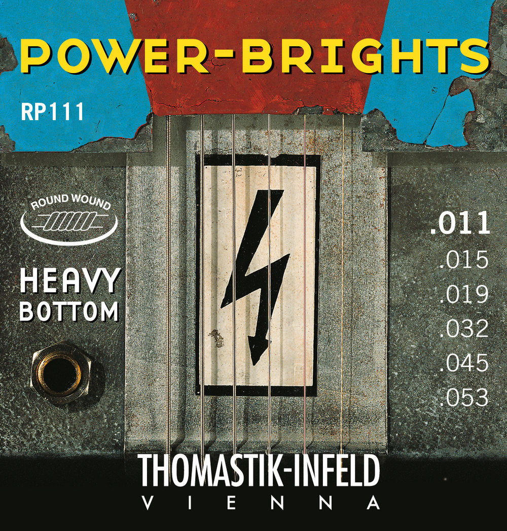 Sähkökitaran kielet Power Brights Series Sarja