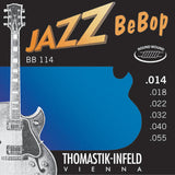 Sähkökitaran kielet Jazz BeBob series nickel round wound Sarja