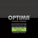 Optima Chrome Strings Round Wound -sähkökitarankielet