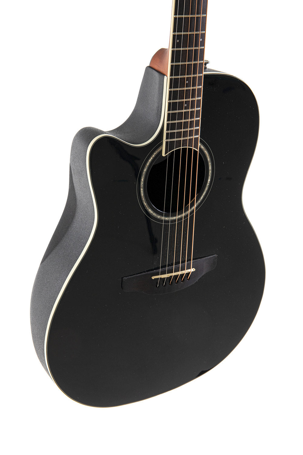 Elektro-akustinen kitara Celebrity CS Standard Mid Cutaway Black