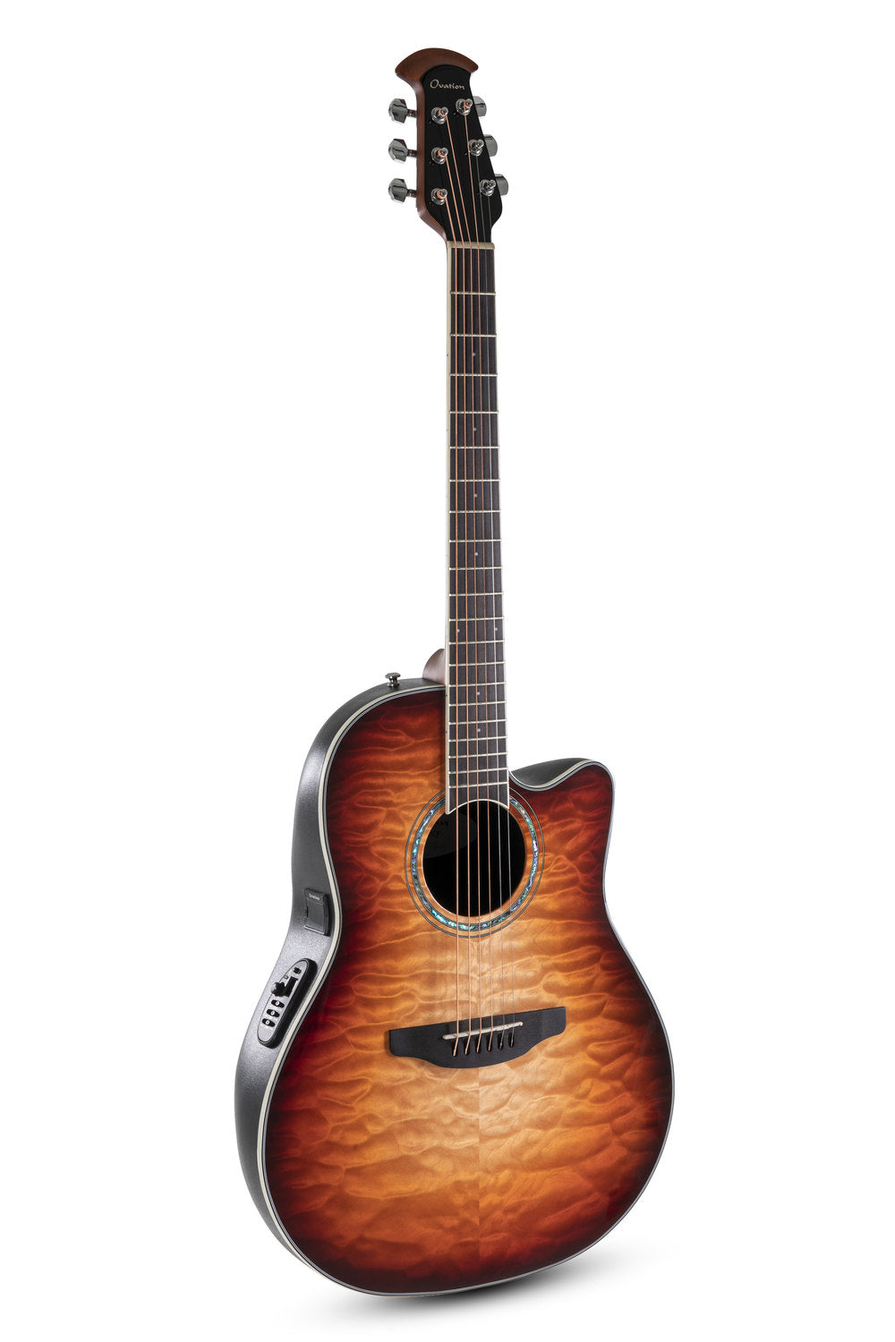 Elektro-akustinen kitara Celebrity Standard Plus Mid Cutaway Cognac Burst Gloss